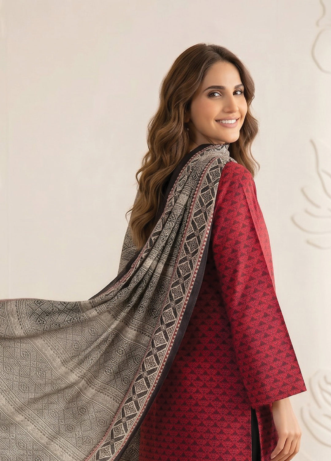 Salina by Regalia Textiles Unstitched Printed Lawn 3 Piece Suit RG26USII D-2 - Casual Collection
