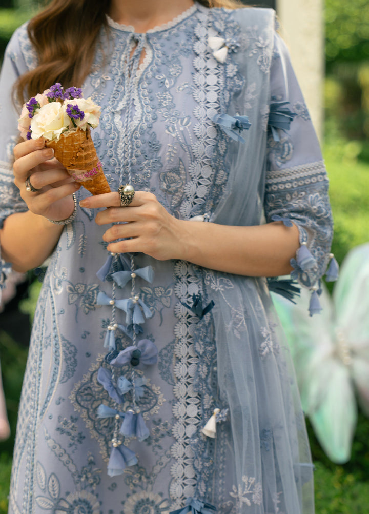 Feerie by Sundas Ahad Unstitched Embroidered Lawn 3 Piece Suit SNA26ULF Lunelle ELL-02 - Eid Collection