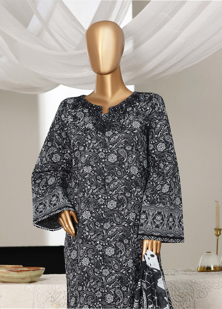 Guldozi by HZ Textiles RTW Embroidered Lawn 3 Piece Suit CPE-3P-023 - Summer Collection