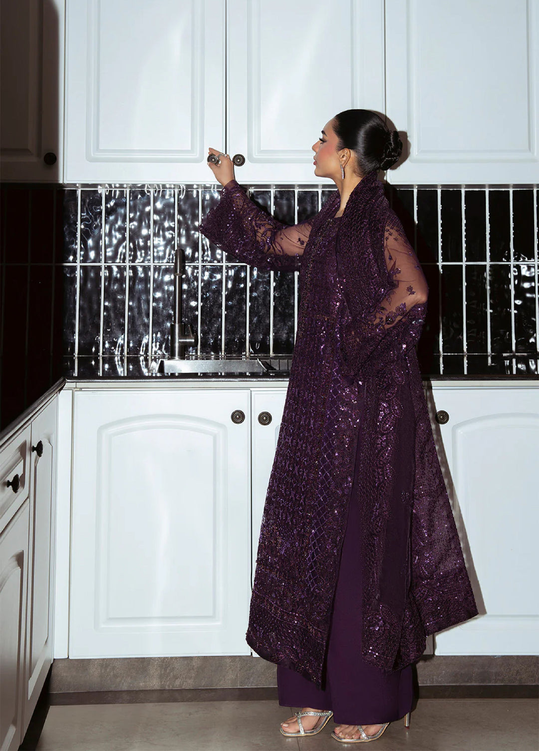 Pari Naaz by Neeshay Embroidered Tissue Zari Suits Unstitched 3 Piece NSH25PW Rohina - Formals Collection