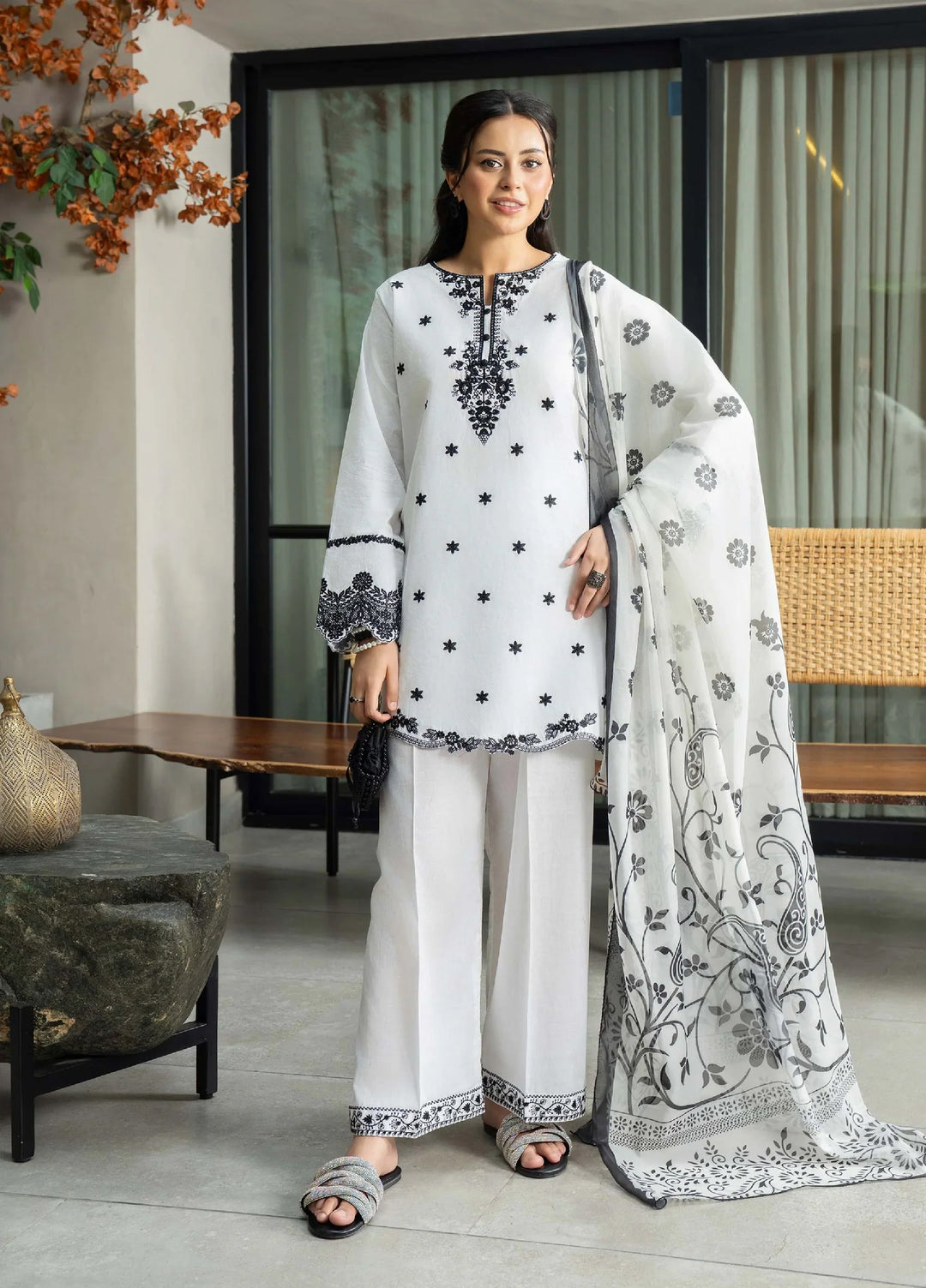 Solid Story by Panache Pret Solids Lawn 3 Piece Faye