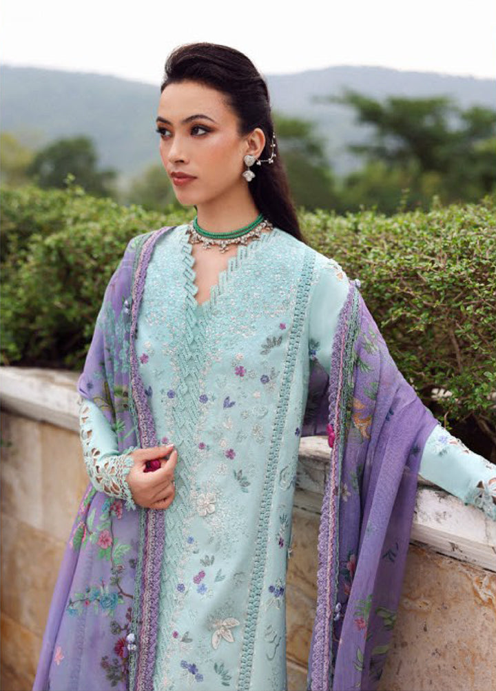 Lilas by Republic WomensWear Unstitched Embroidered Lawn 3 Piece Suit RW26ULL D-2B - Eid Collection