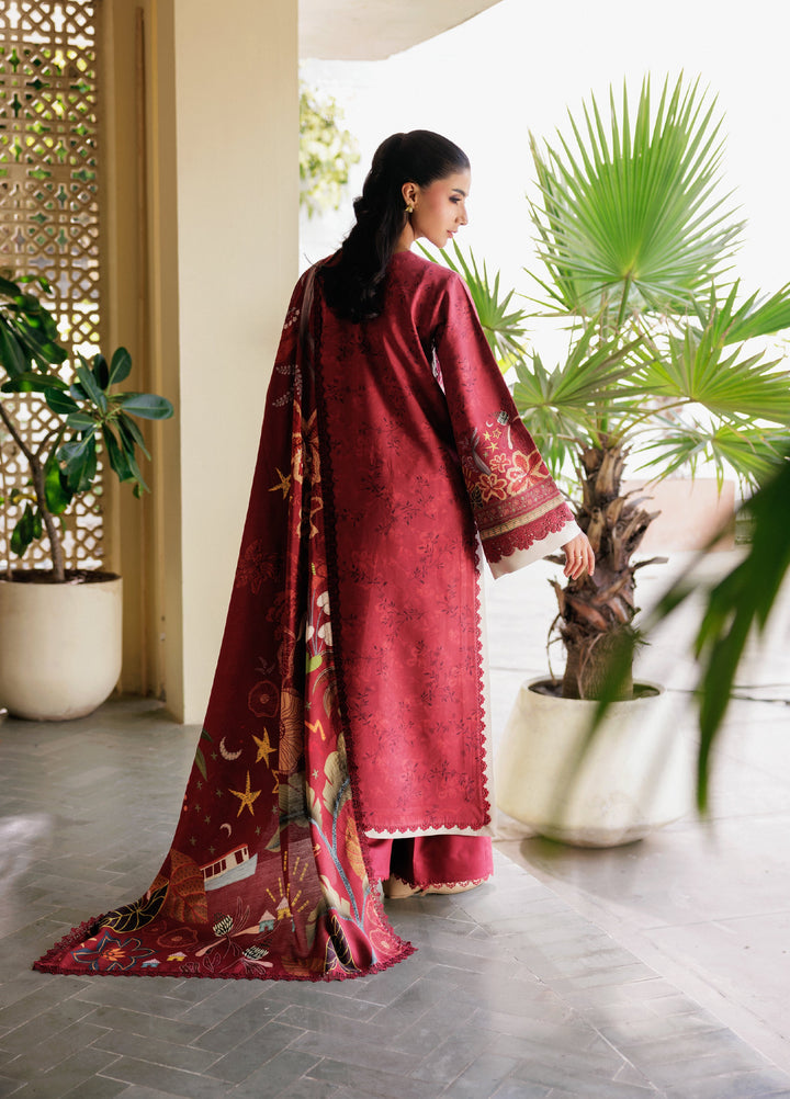 Zync by Florent Whispers Unstitched Embroidered Modal 3 Piece FL25WW FL-6B - Winter Collection