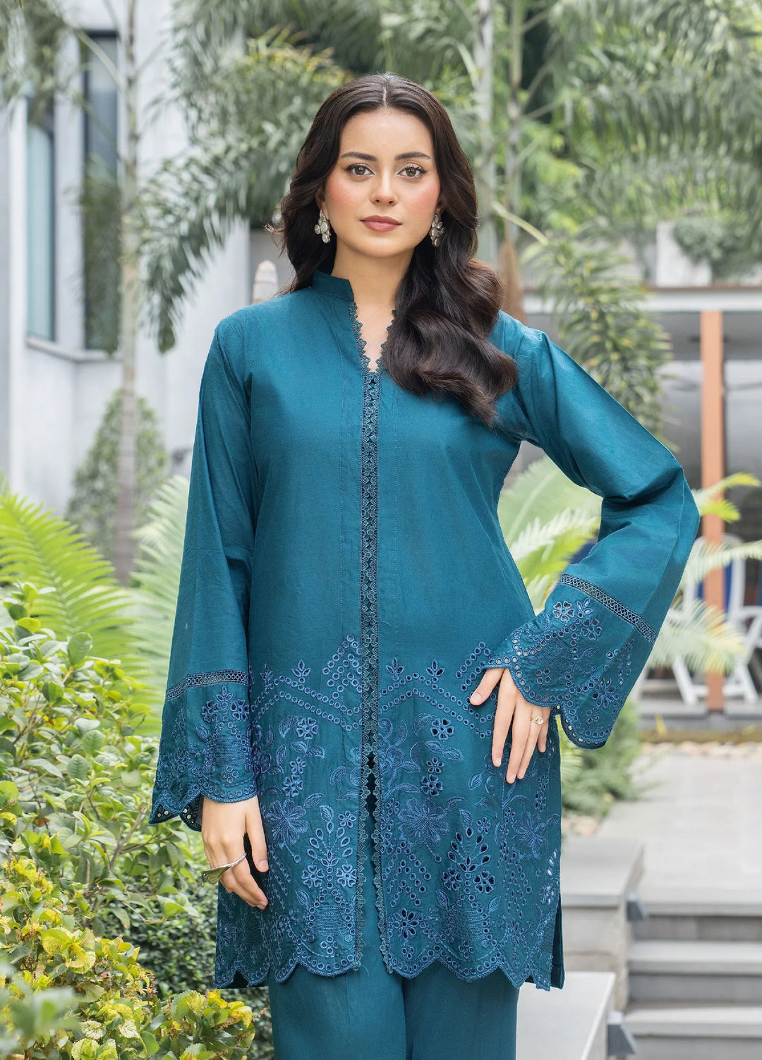 Solid Story by Panache Pret Solids Lawn 2 Piece Serene Mist