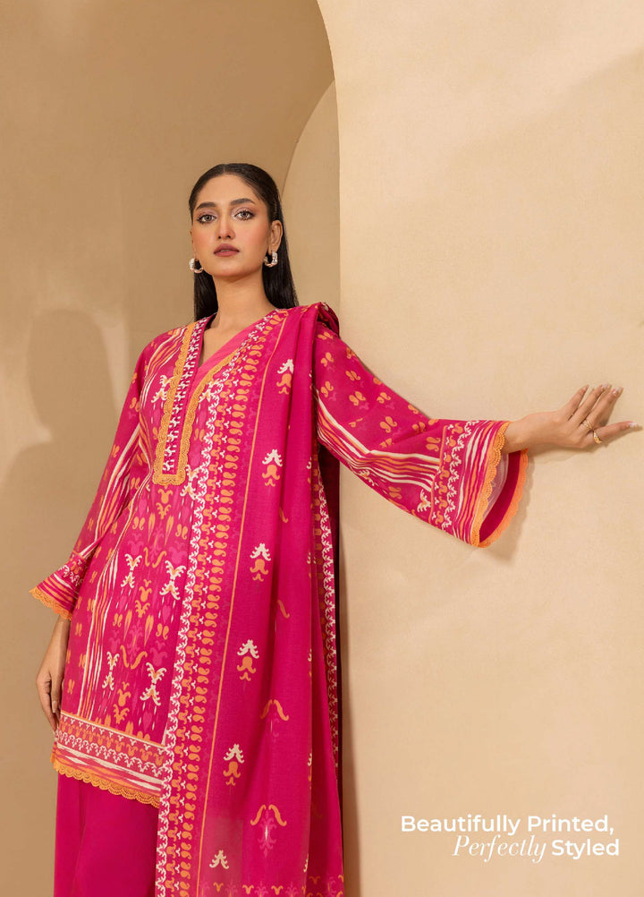 Zellbury Unstitched Printed Lawn 3 Piece Suit ZB26UCVII WUS26X30892 - Casual Collection