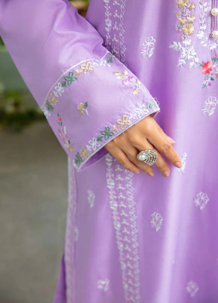Rang e Bahar by Tng Women Pret Embroidered 2 Piece Lavender - Winter Collection