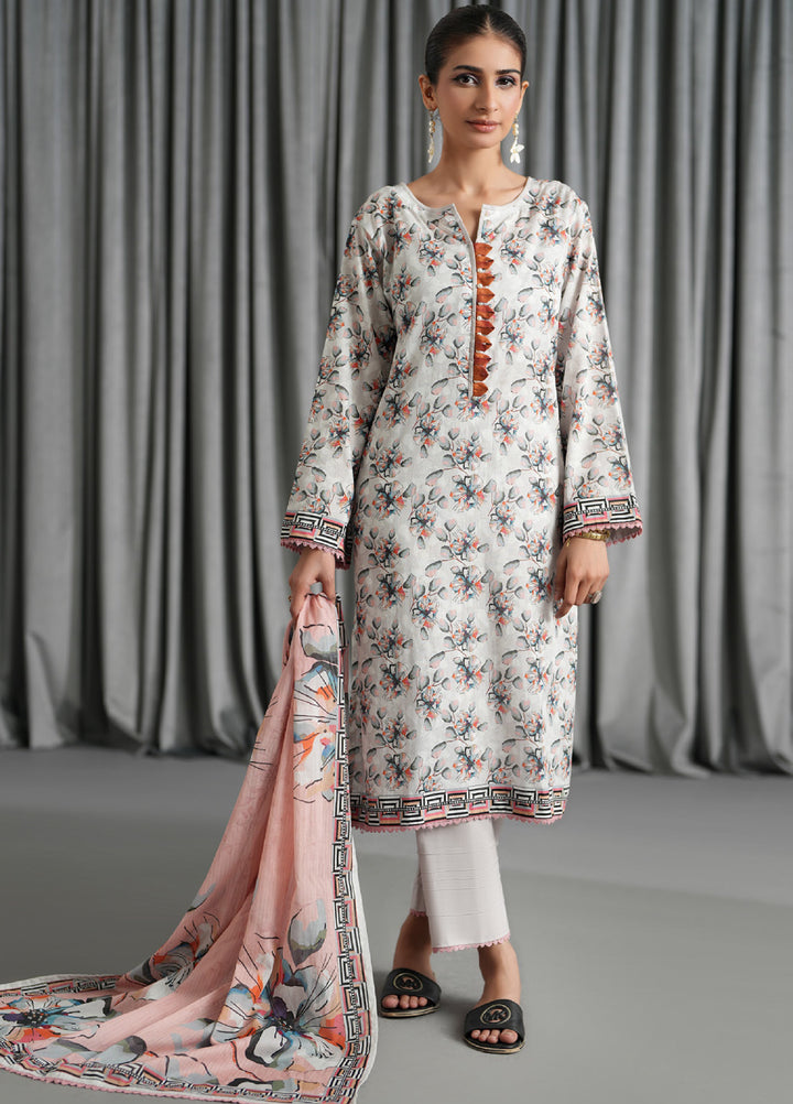 Salina by Regalia Textile Unstitched Printed Lawn 3 Piece Suit RG26US D-9 - Summer Collection