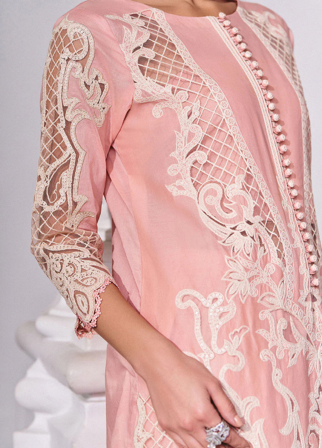 Sobia Nazir Unstitched Embroidered Luxury Lawn 3 Piece Suit SN26ULE D-05 B - Eid Collection