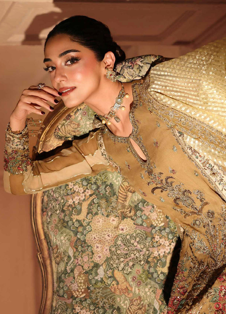 Dastan E Jashan by Charizma Unstitched Embroidered Chiffon 3 Piece Suit CHR26UDJ DJW6-06 - Wedding Collection