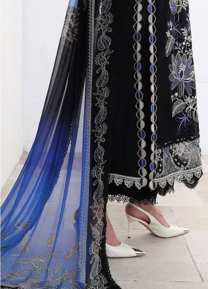 Floral Reverie by Roheenaz Unstitched Embroidered Lawn 3 Piece Suit RN26UFRL VOGUE THEORY - Festive Collection
