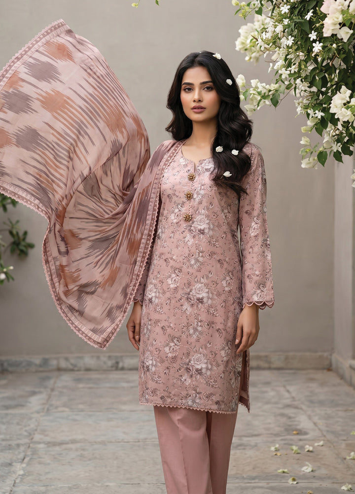 Salina by Regalia Textiles Unstitched Printed Lawn 3 Piece Suit RG26USI D-5 - Casual Collection