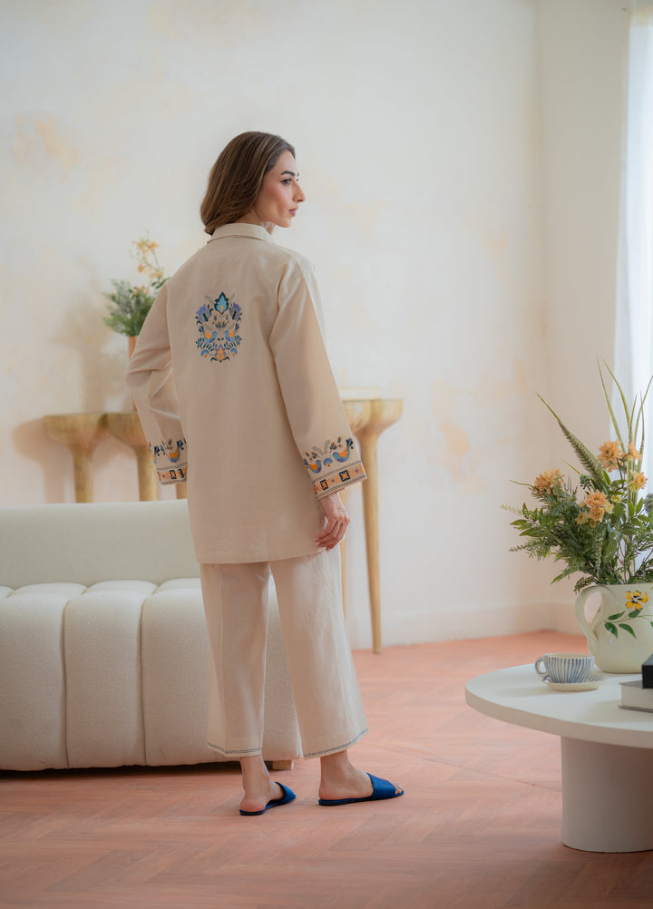 Pret Essentials by Sahar Pret Embroidered Dobby Jacquard 2 Piece SSED-ZH-V2-03 - Winter Collection