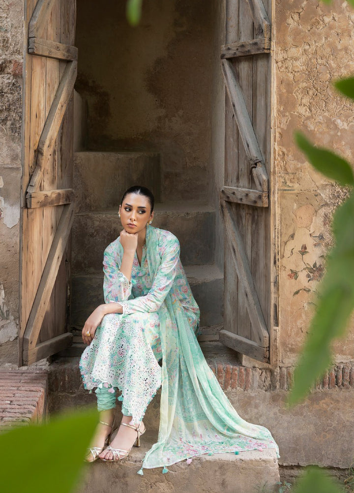 The Flora by Gul Ahmed Unstitched Embroidered Lawn 3 Piece Suit GA26ULF BM62064 - Casual Collection