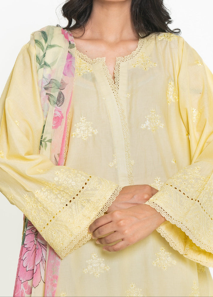 Zyna Unstitched Embroidered Lawn 3 Piece Suit ZY26ULS Lurea - Summer Collection