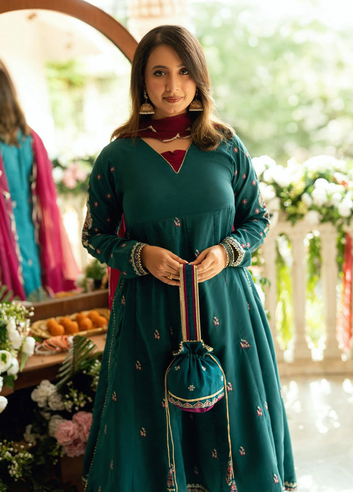 Omal by Komal Baat Paaki Women Dobby 3 Piece Pret Suit Mahrukh - Festive Collection