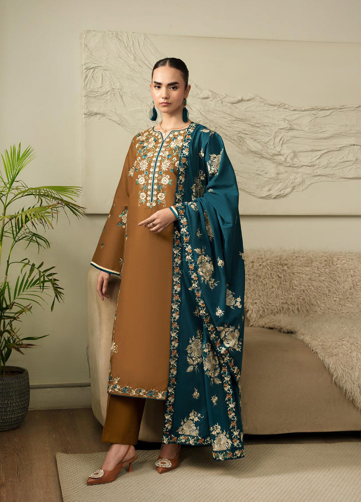 RajBari Women RTW Embroidered Lawn 3 Piece Suit RB26PLE Mesaal 06 - Eid Collection