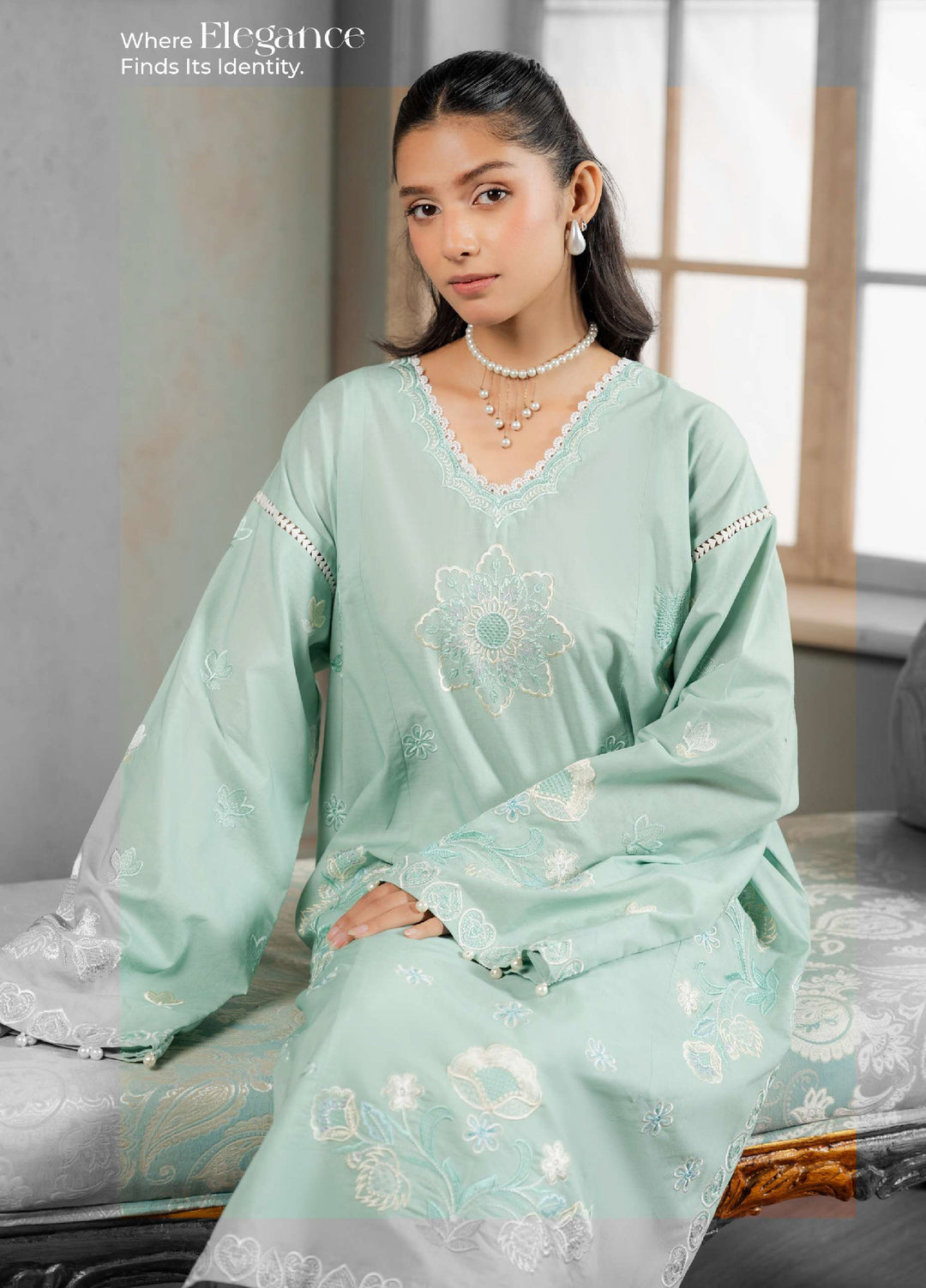 Zellbury Unstitched Printed Lawn 3 Piece Suit ZB26UC WUS26E21188 - Casual Collection