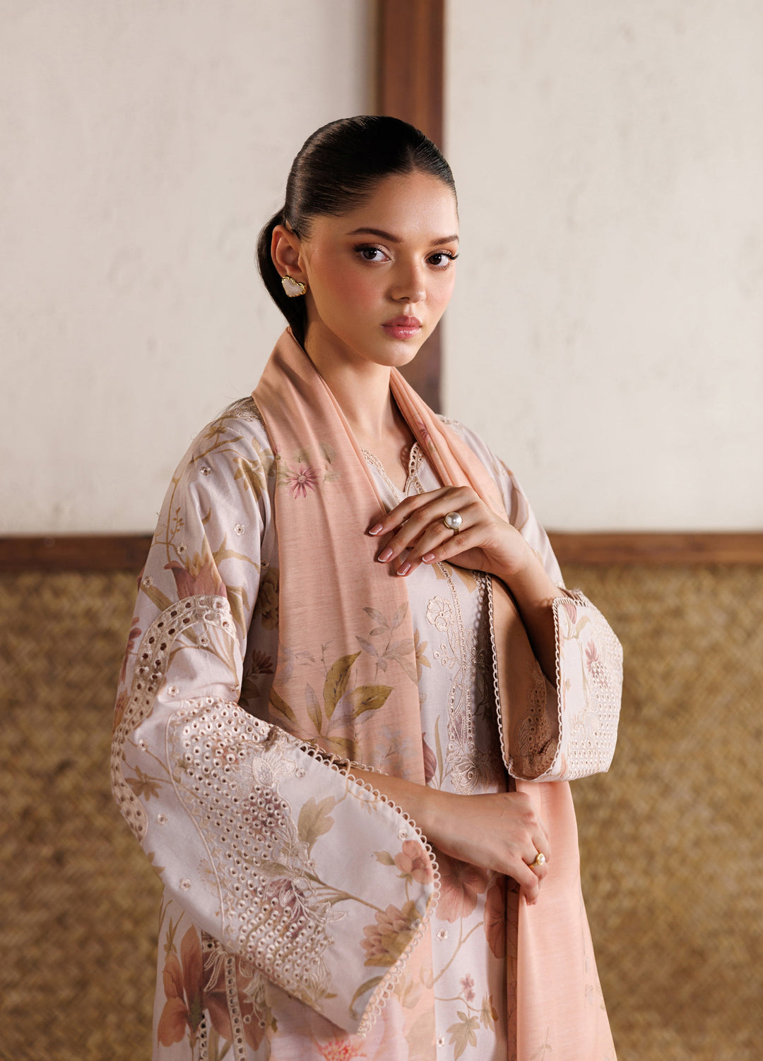 Iznik Unstitched Embroidered Lawn 3 Piece Suit IZ26ULF IBE-05 - Festive Collection