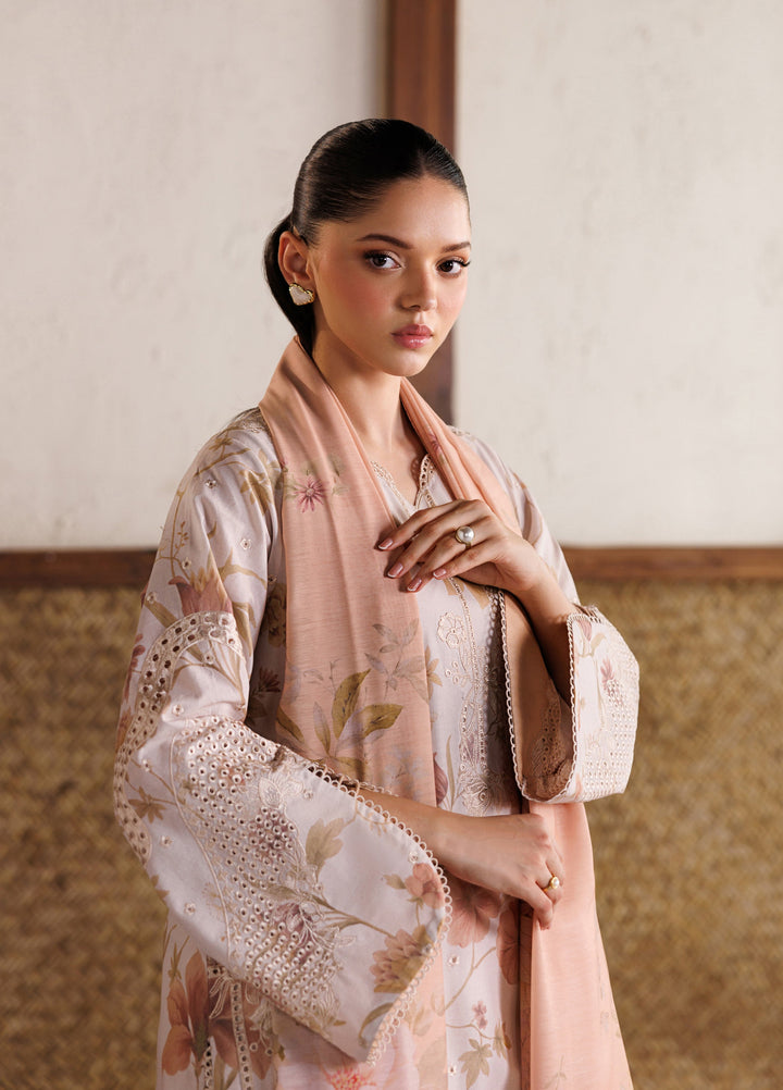 Iznik Unstitched Embroidered Lawn 3 Piece Suit IZ26ULF IBE-05 - Festive Collection