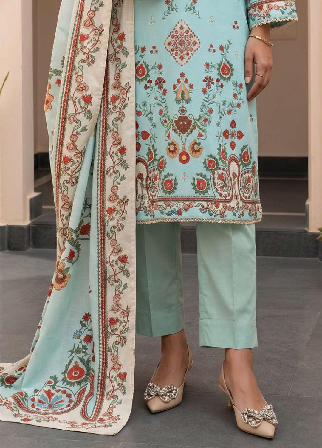 Zellbury Unstitched Printed Lawn 3 Piece Suit ZB26UCVII WUS26X31022 - Casual Collection