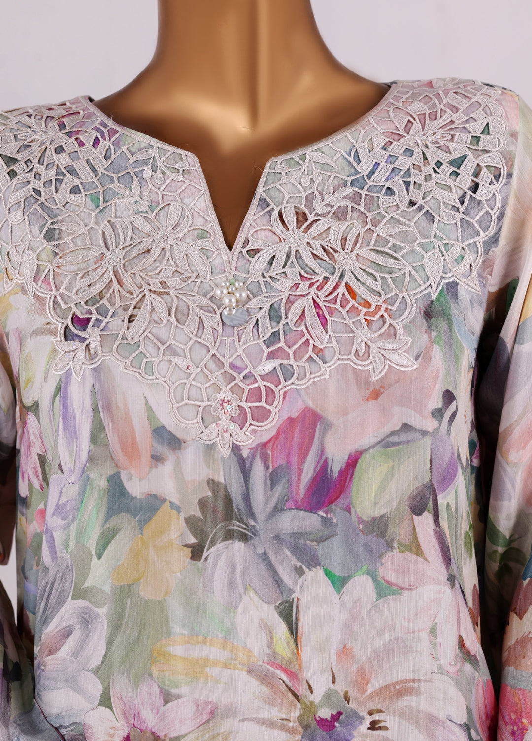 Majestic by HZ Textiles RTW Embroidered Silk 3 Piece Suit HZ26UMS Stroke - Festive Collection
