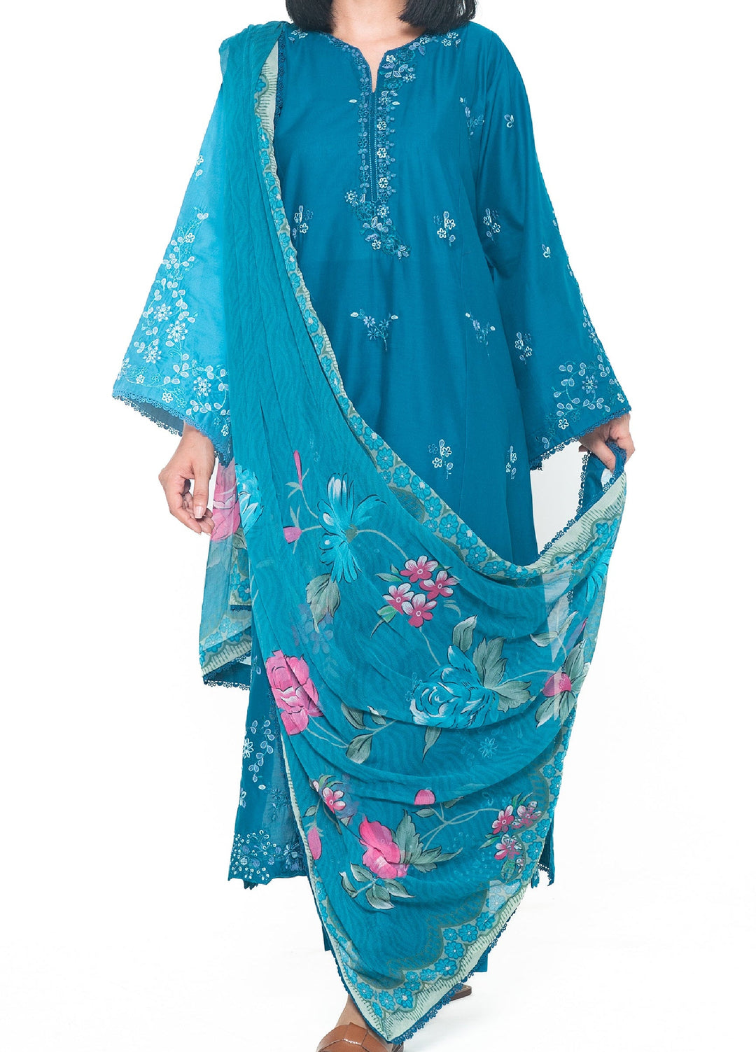 Zyna Unstitched Embroidered Lawn 3 Piece Suit ZY26ULS ORIA - Summer Collection