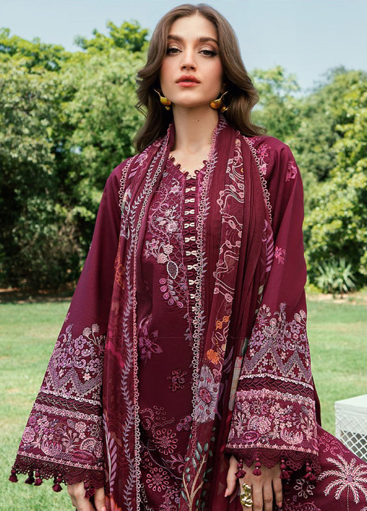 Florent Unstitched Embroidered Lawn 3 Piece Suit FL26ULE FEF-9 - Eid Collection
