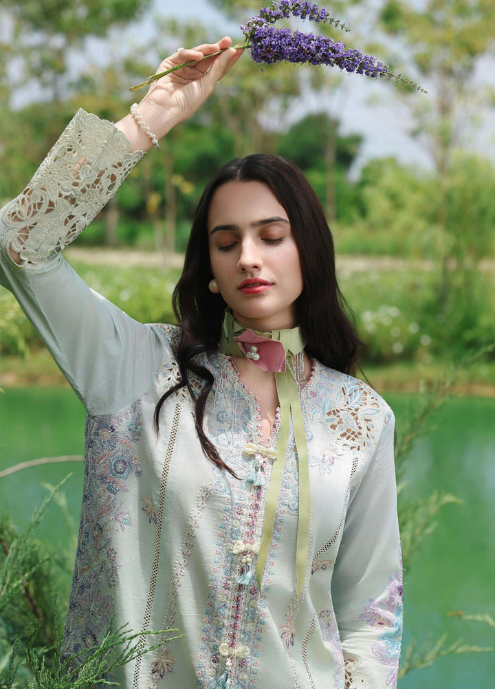 The Secret Garden by Mushq Unstitched Embroidered Lawn 3 Piece Suit MU26USG Garden Royale HUNSS260403 - Festive Collection