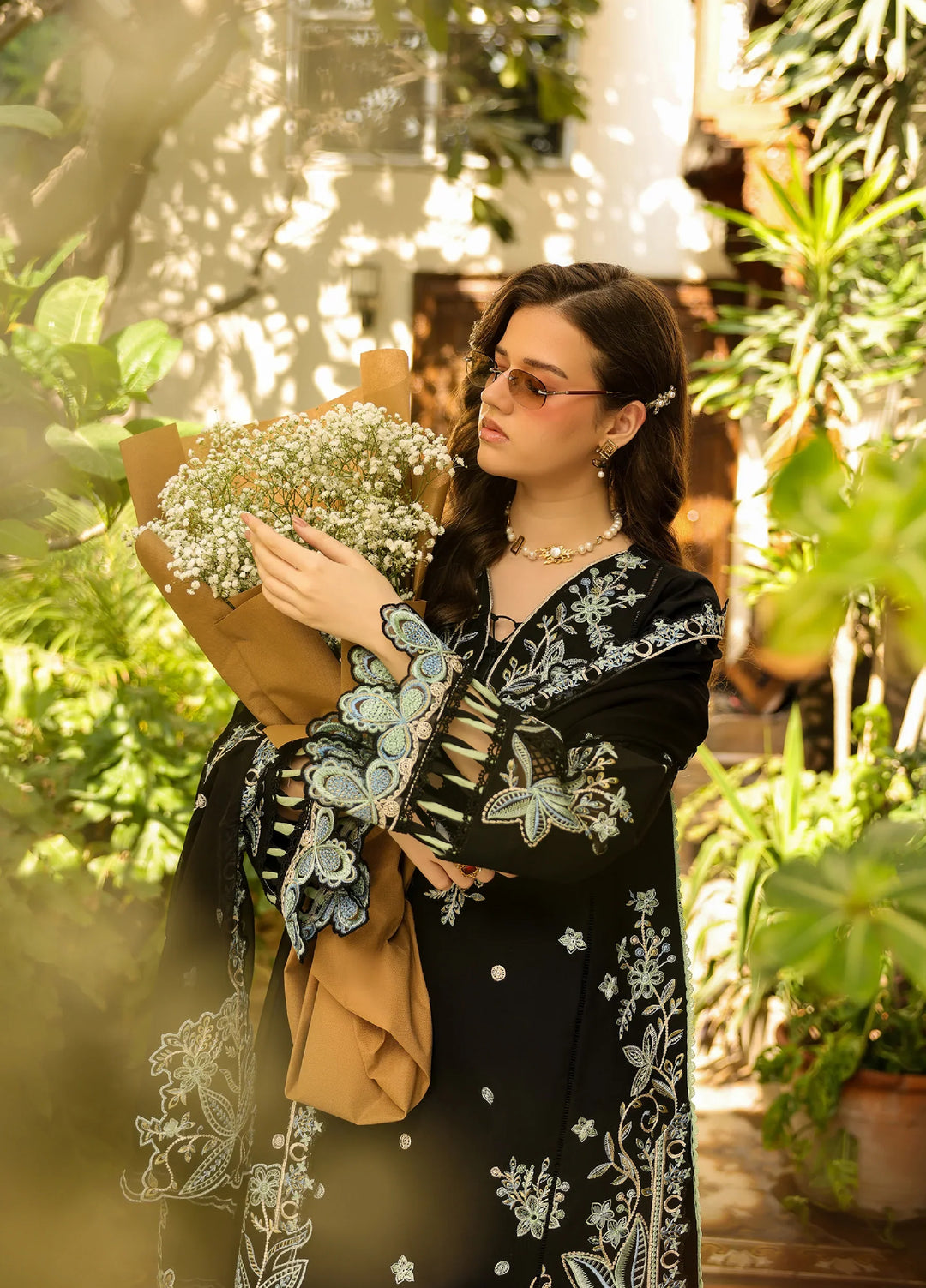 Shanaya by Mahnur Unstitched Embroidered Lawn 3 Piece Suit MN26USL SH-03 - Summer Collection