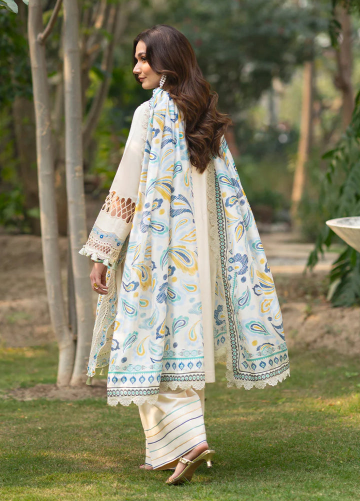 Angan by Mahnur Unstitched Embroidered Lawn 3 Piece Suit MN26UAL AAN-005 - Summer Collection