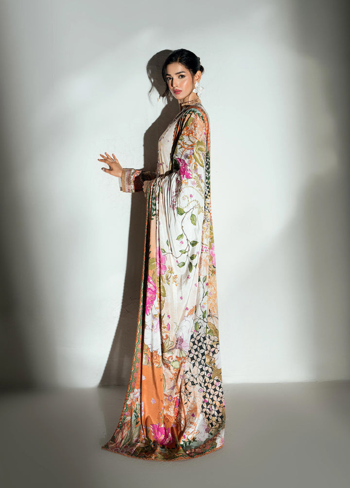 Monarque en Silk by Sahane Hand work Silk 3 Piece Suit CT-37003-Montclair - Festive Collection