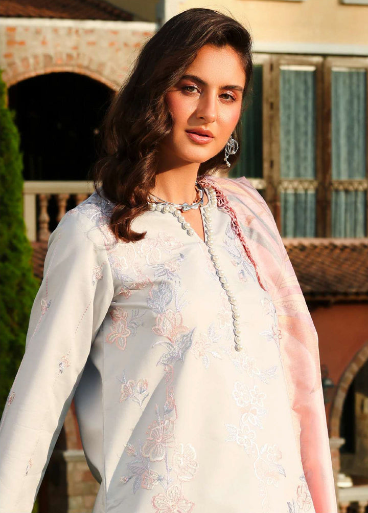 Florence by Rang Rasiya Unstitched Embroidered Lawn 3 Piece Suit RR26UFL Alizeh - Summer Collection