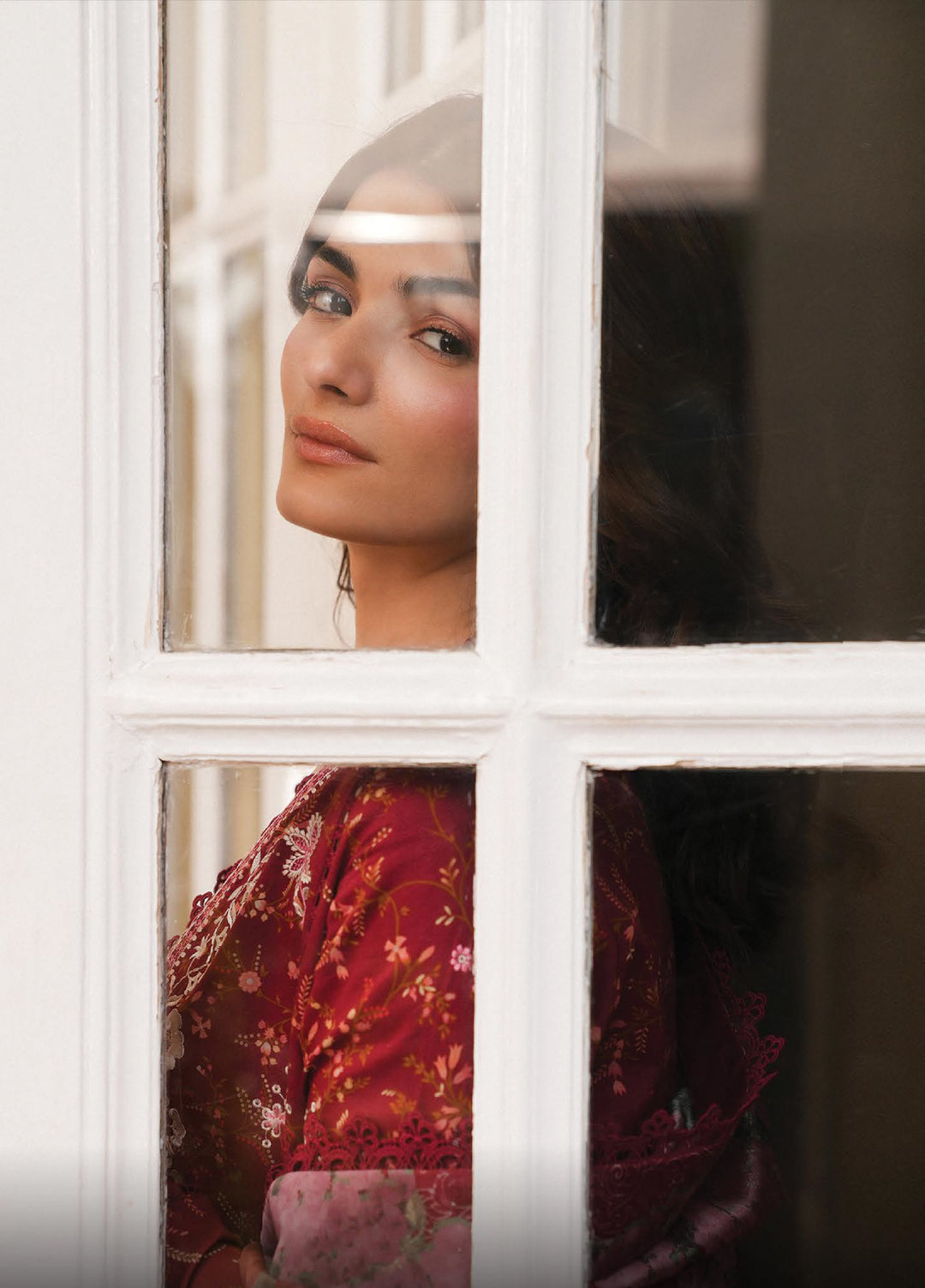 Florette by Afrozeh Unstitched Embroidered Lawn 3 Piece Suit AF26UFL D-06 ELYNDRA - Festive Collection