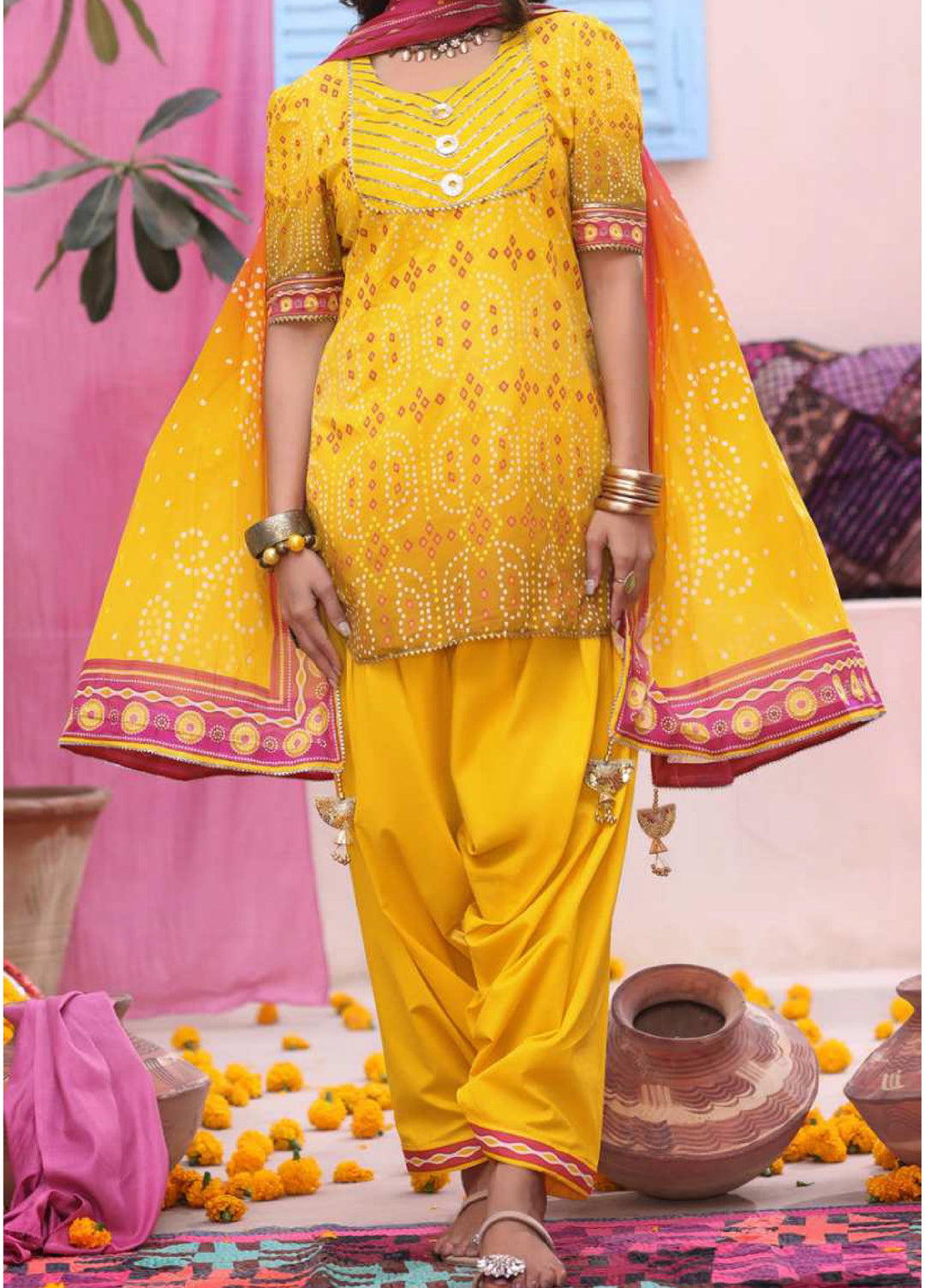 Heritage Series by AL Zohaib Unstitched Printed Chunri Lawn 3 Piece Suit AZ26UCH D-1 - Festive Collection