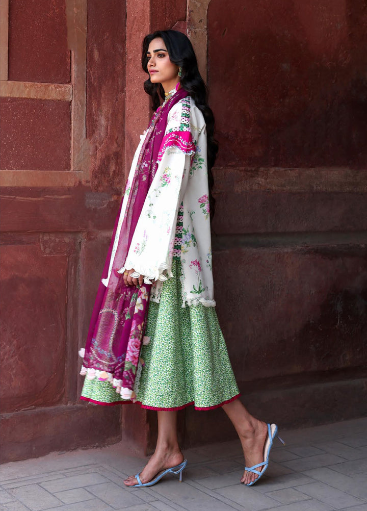 Neoma Prints by Republic Unstitched Printed Lawn 5 Piece Suit RW26UNL SP-1 AABROO - Summer Collection