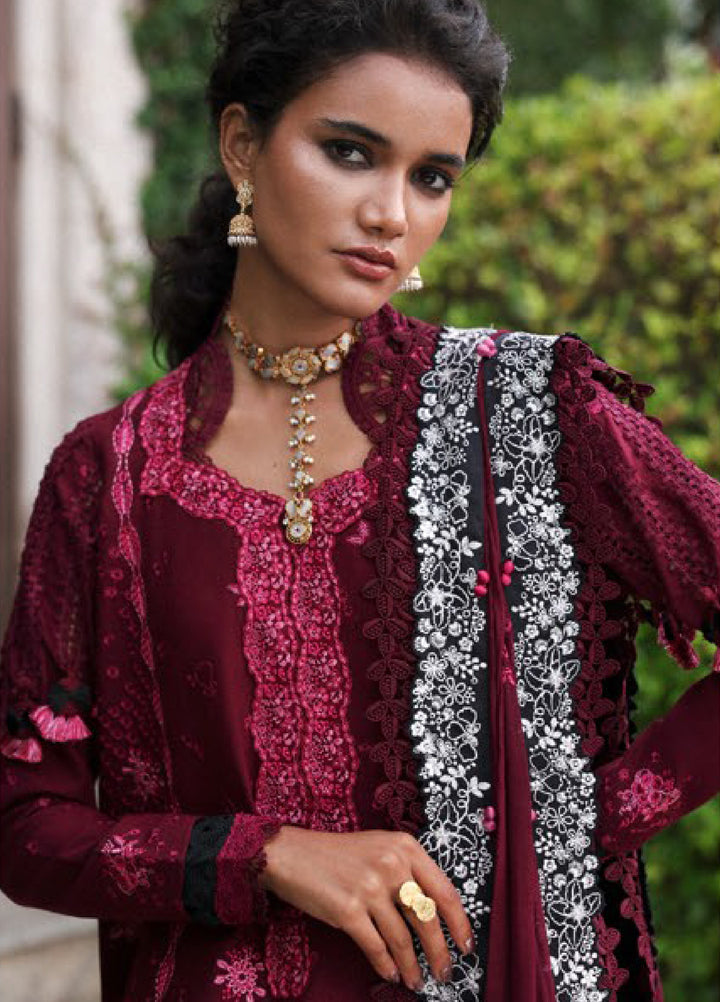 Lilas by Republic WomensWear Unstitched Embroidered Lawn 3 Piece Suit RW26ULL D-1A - Eid Collection