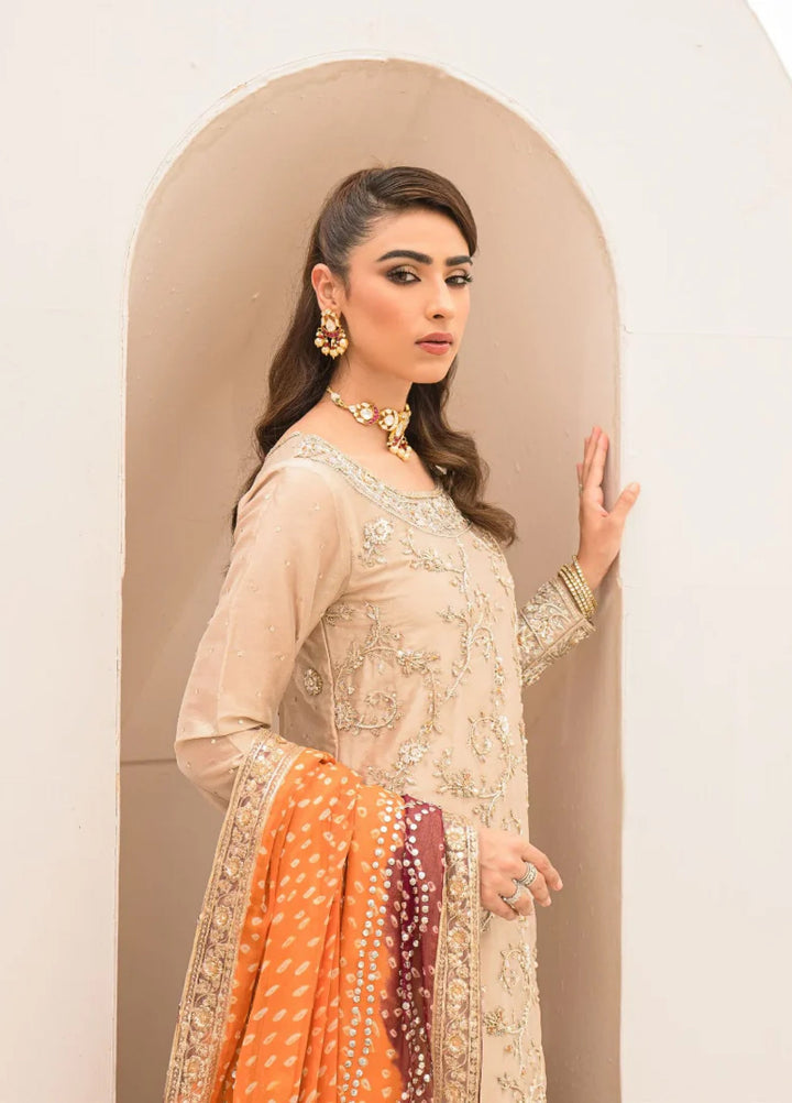 Luxe By Hues Atelier Women Pret 3 Piece Norah - Formals Collection