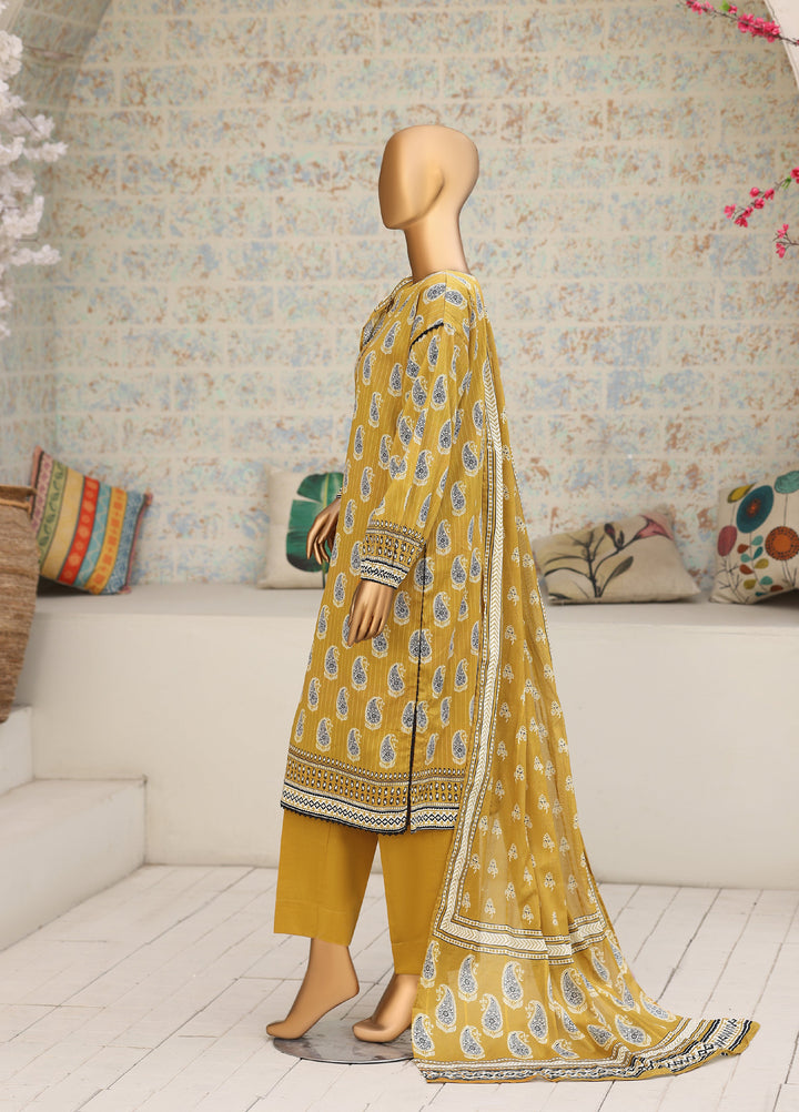 Nayab by HZ Textiles Unstitched Printed Cotton Lawn 3 Piece Suit HZ28UN NPC-06 - Casual Collection
