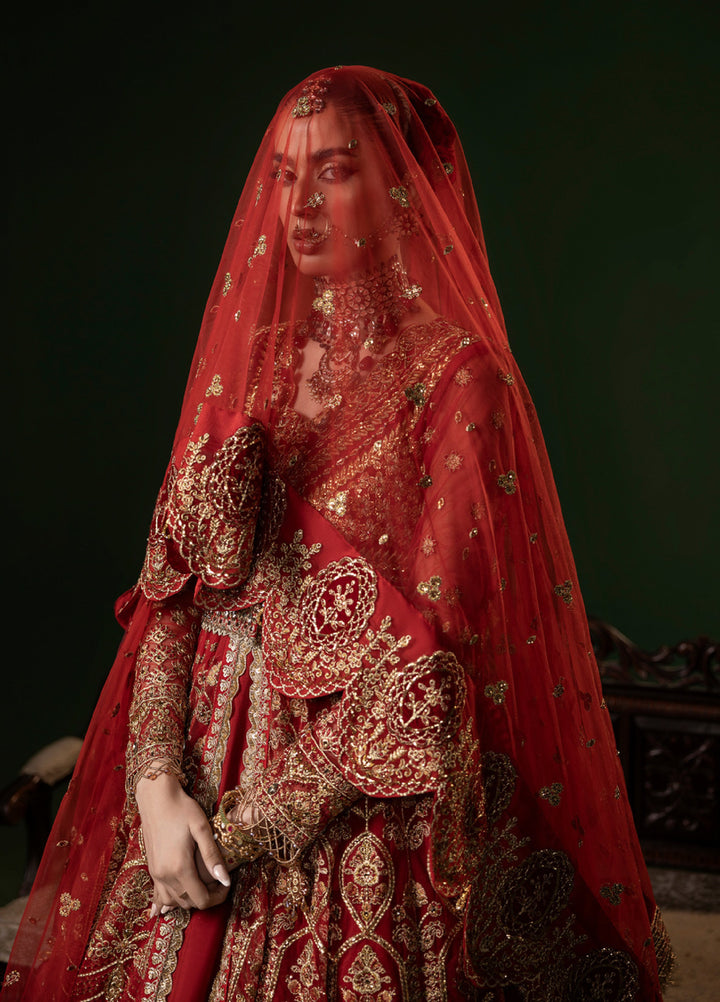Sara Jahan Women RTW Embroidered Net 3 Piece Suit SJ26RF AD-001 - Festive Collection