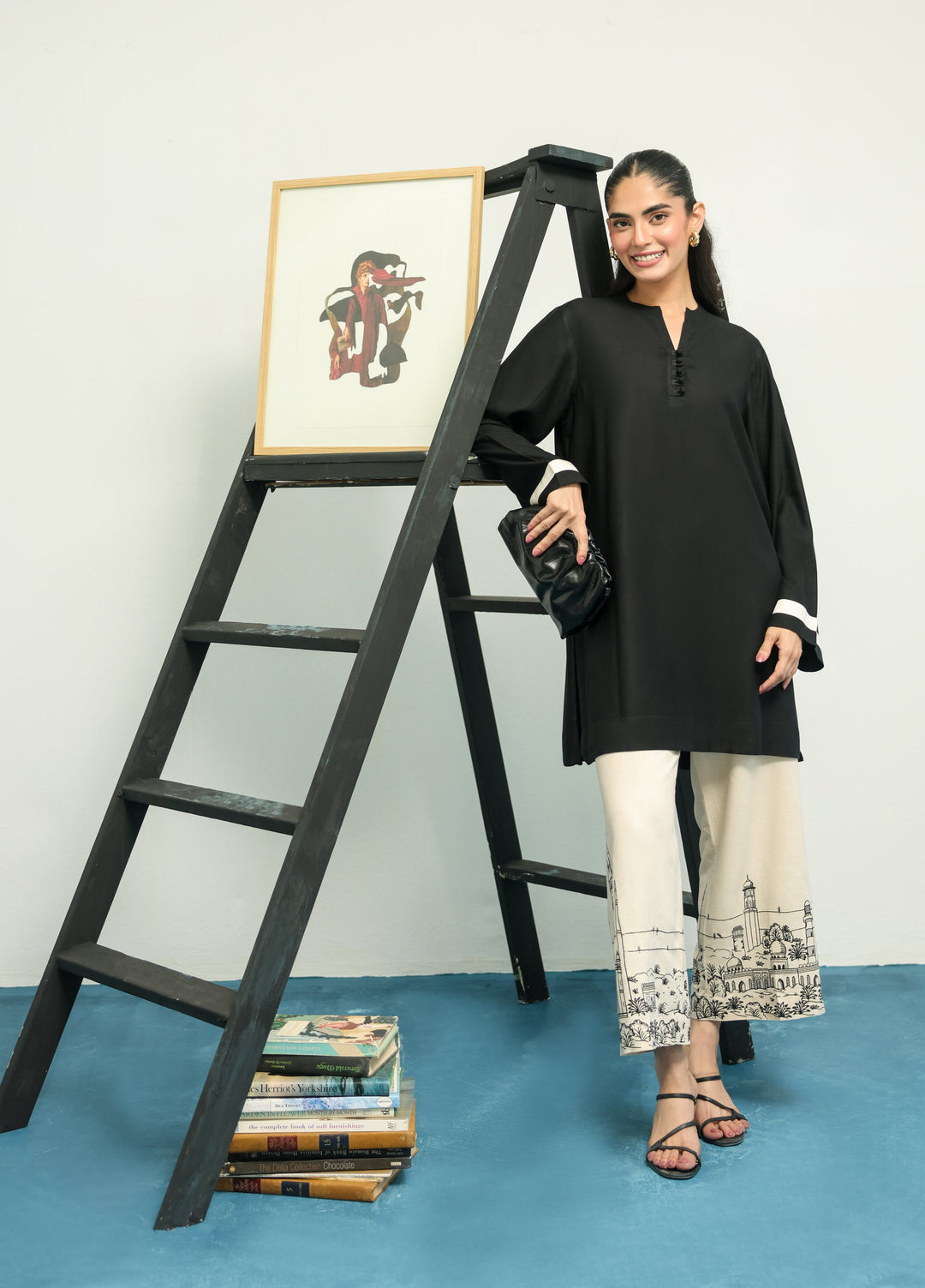 Pret Essentials by Sahar Pret Embroidered Viscose 2 Piece AWMT-AA-01 - Winter Collection