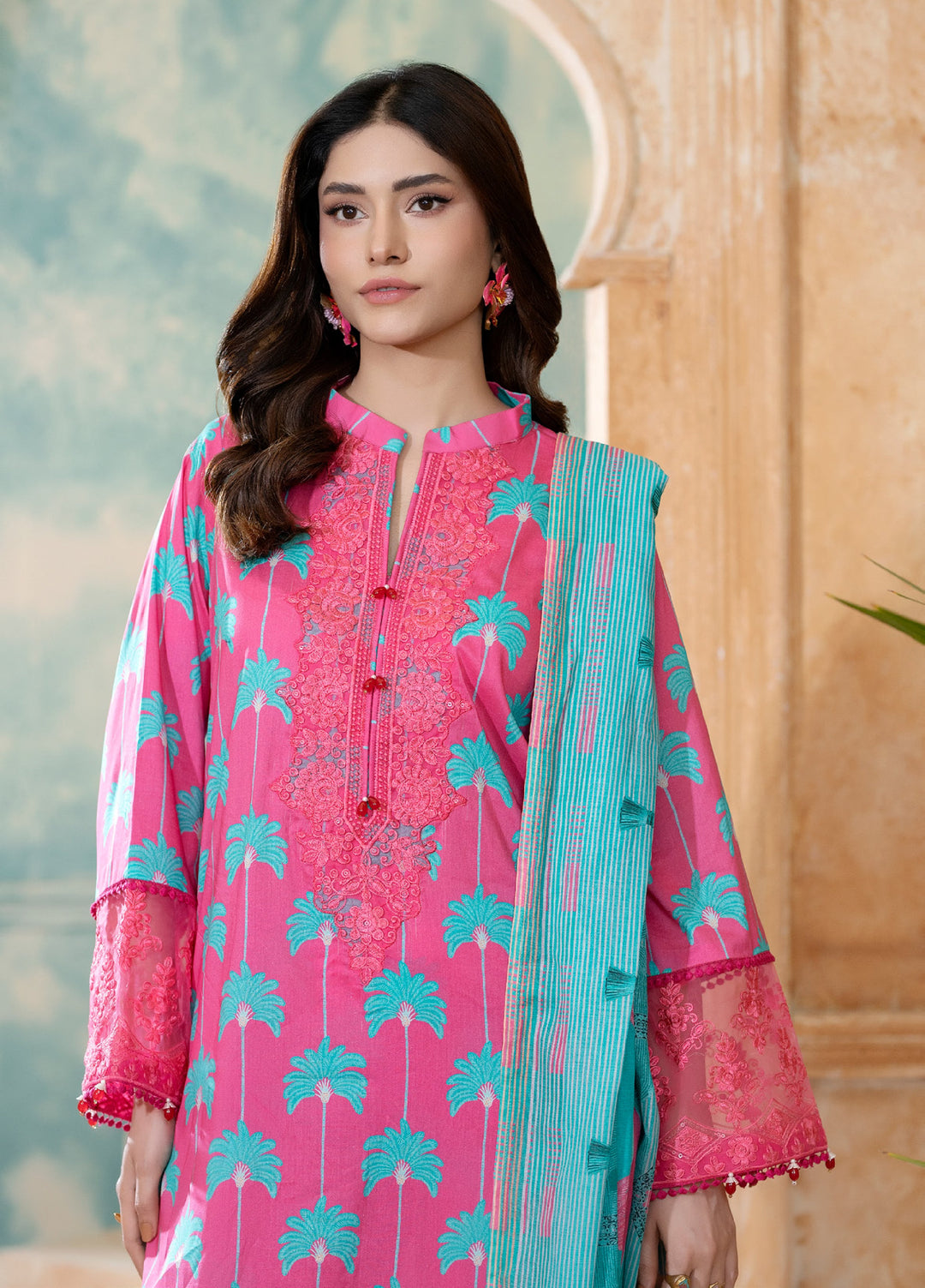 Salina by Regalia Textiles Unstitched Embroidered Lawn 3 Piece Suit RG26USVII D-5 - Summer Collection