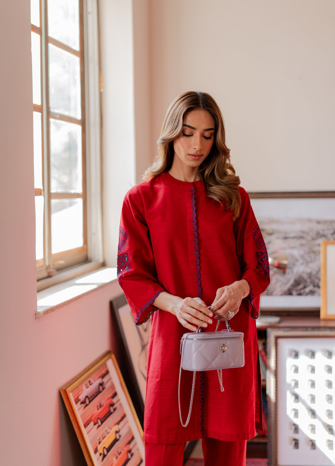 Pret Essentials by Sahar Pret Embroidered Khaddar 2 Piece AWSK-RR-01 - Winter Collection