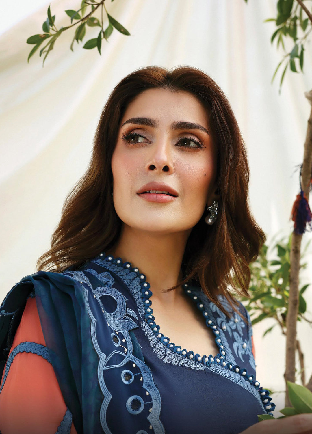 A-Lawn by Afrozeh Unstitched Embroidered Lawn 3 Piece Suit AF26UAL Avaia FWU-0062-3PO - Eid Collection