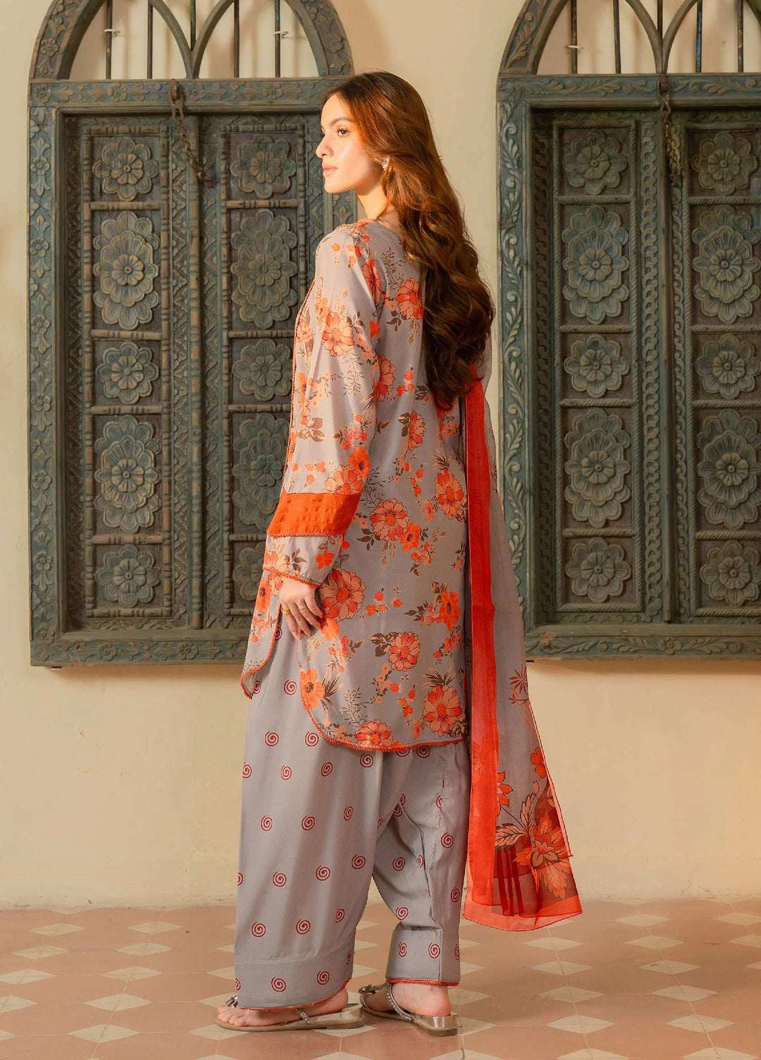 Mah e Noor Intermix by Panache 3 Piece Raw silk Zahara - Winter Collection