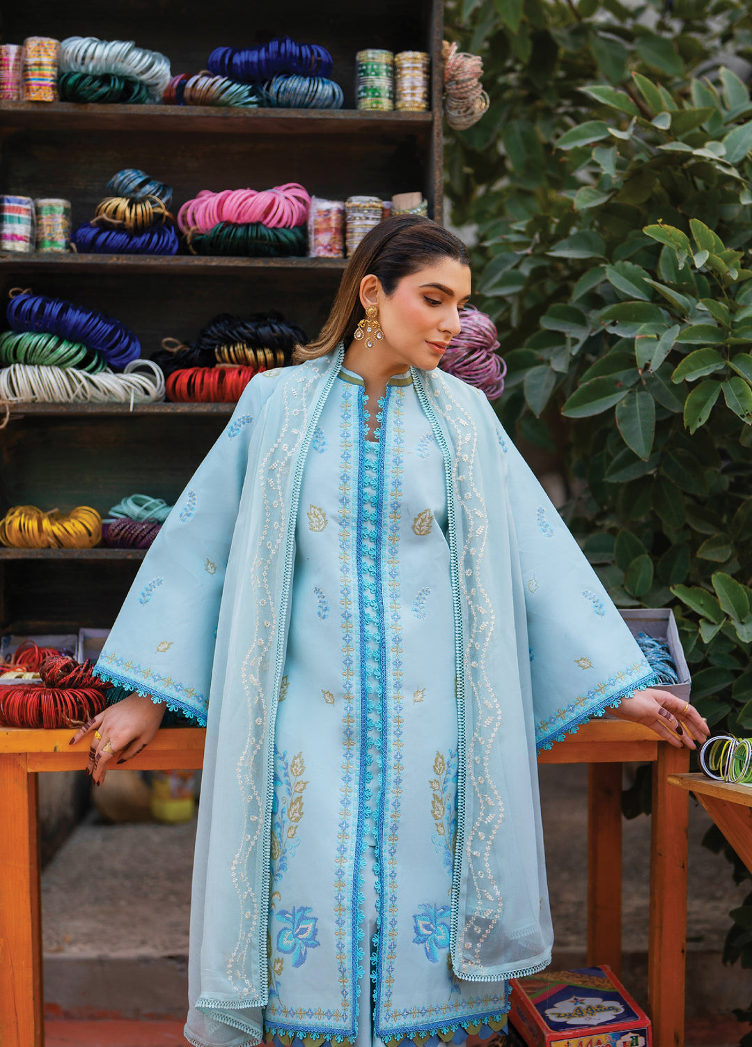 Satrangi by Mahnur Unstitched Embroidered Lawn 3 Piece Suit MN26ULS S-02 - Summer Collection
