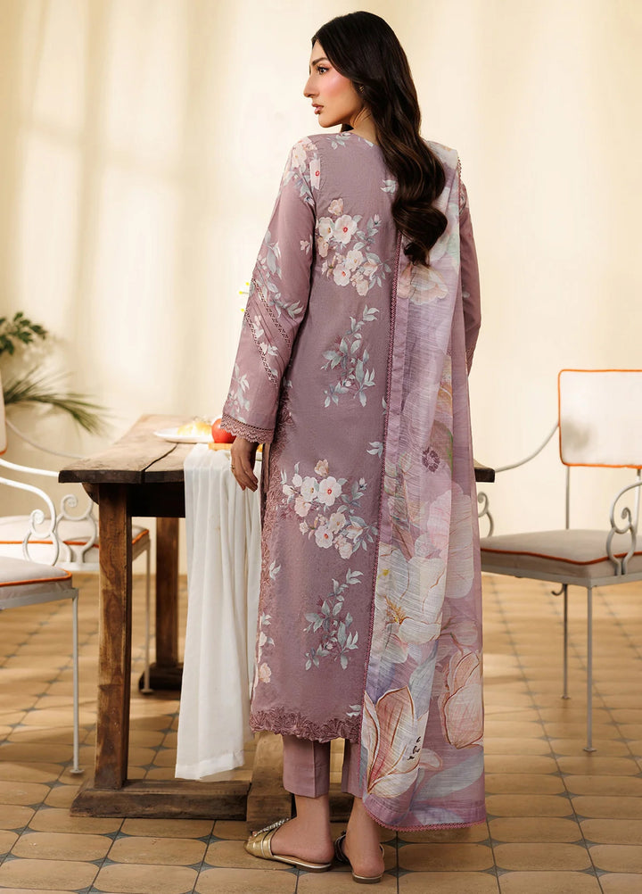 Amani by Zarif RTW Embroidered Lawn 3 Piece Suit ZR26PAL Firoh - Eid Collection