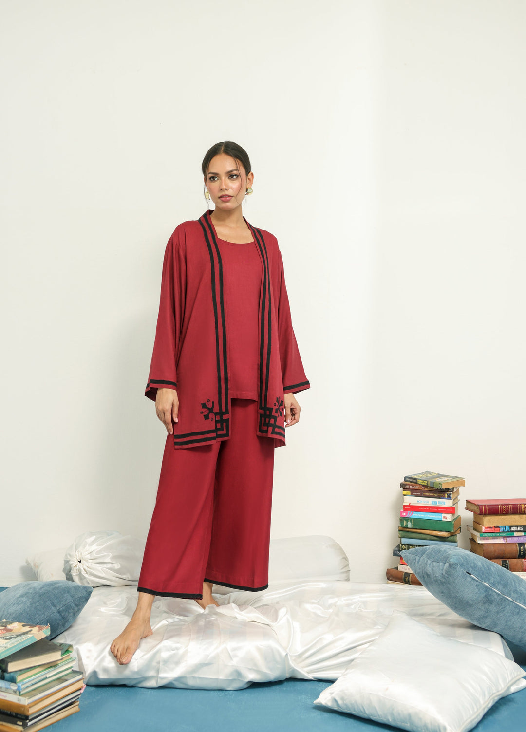 Pret Essentials by Sahar Pret Embroidered Viscose 2 Piece AWMT-AA-04 - Winter Collection