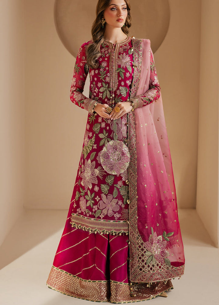 Jazmin Unstitched Chiffon Embroidered Suits 3 Piece JZ25CF JZ-WF25-03 - Festive Collection