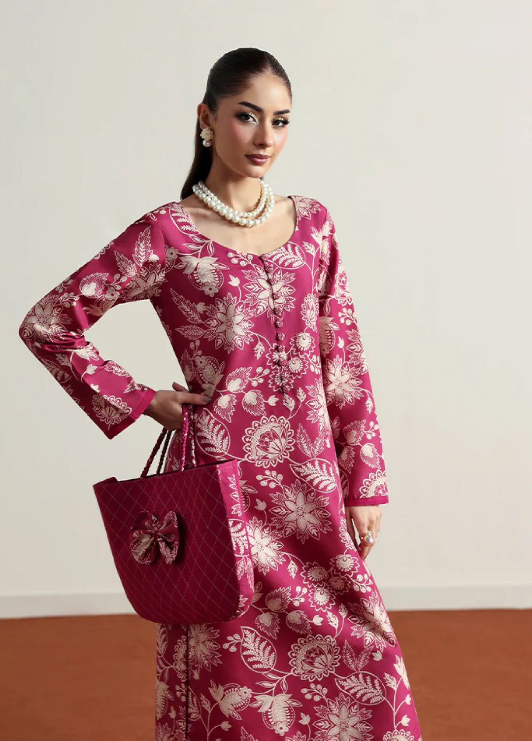 Basics by Gulaal Pret Embroidered Poly Lawn 2 Piece PL-15 Rosalee - Summer Collection