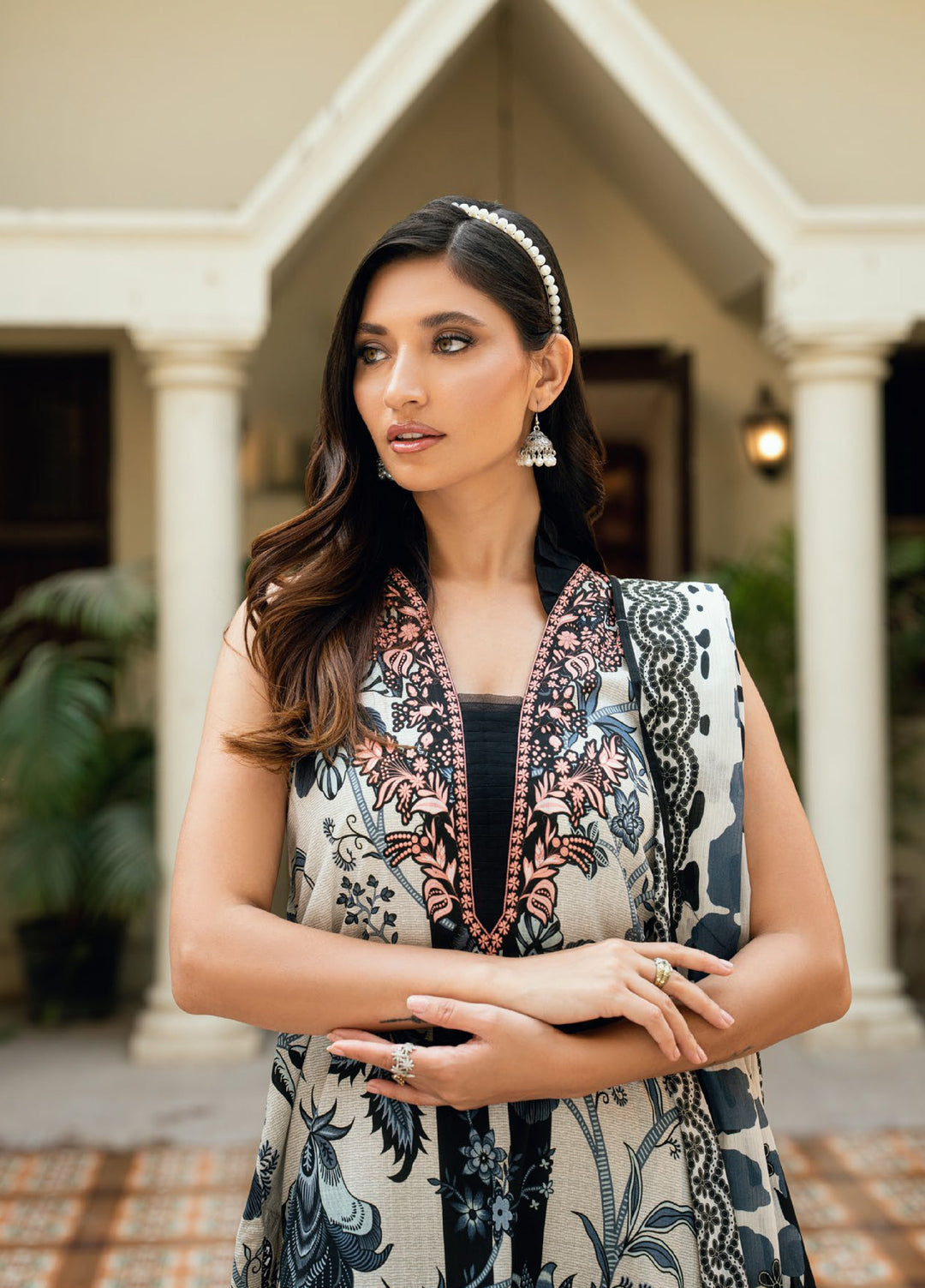 Desert Rose by Gul Ahmed Unstitched Printed Lawn 3 Piece Suit GA26UDRL CH-62018 - Summer Collection